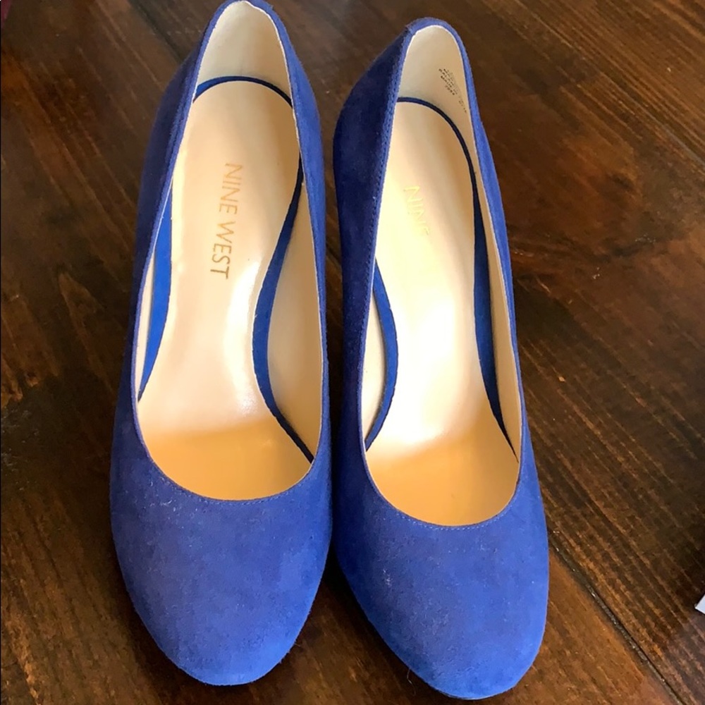 Blue heels